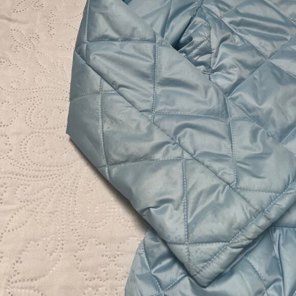 Crewcuts Quilted Peplum Puffer Jacket Size S / 6-7 - Picture 3 of 11